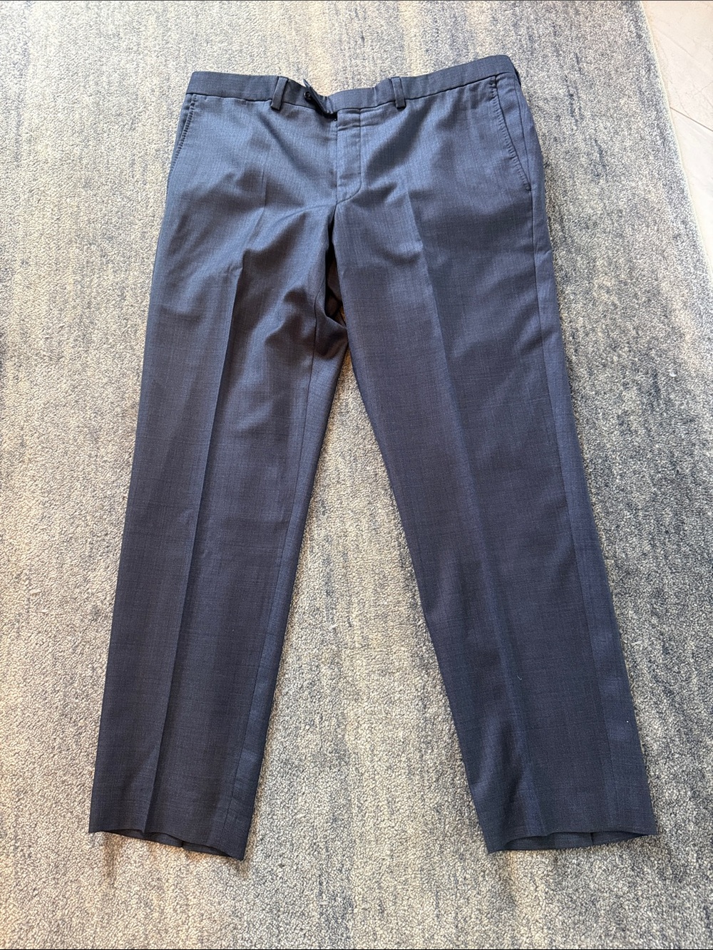 Ted Baker Men's Navy Dress Pants - Classic Tailored Fit